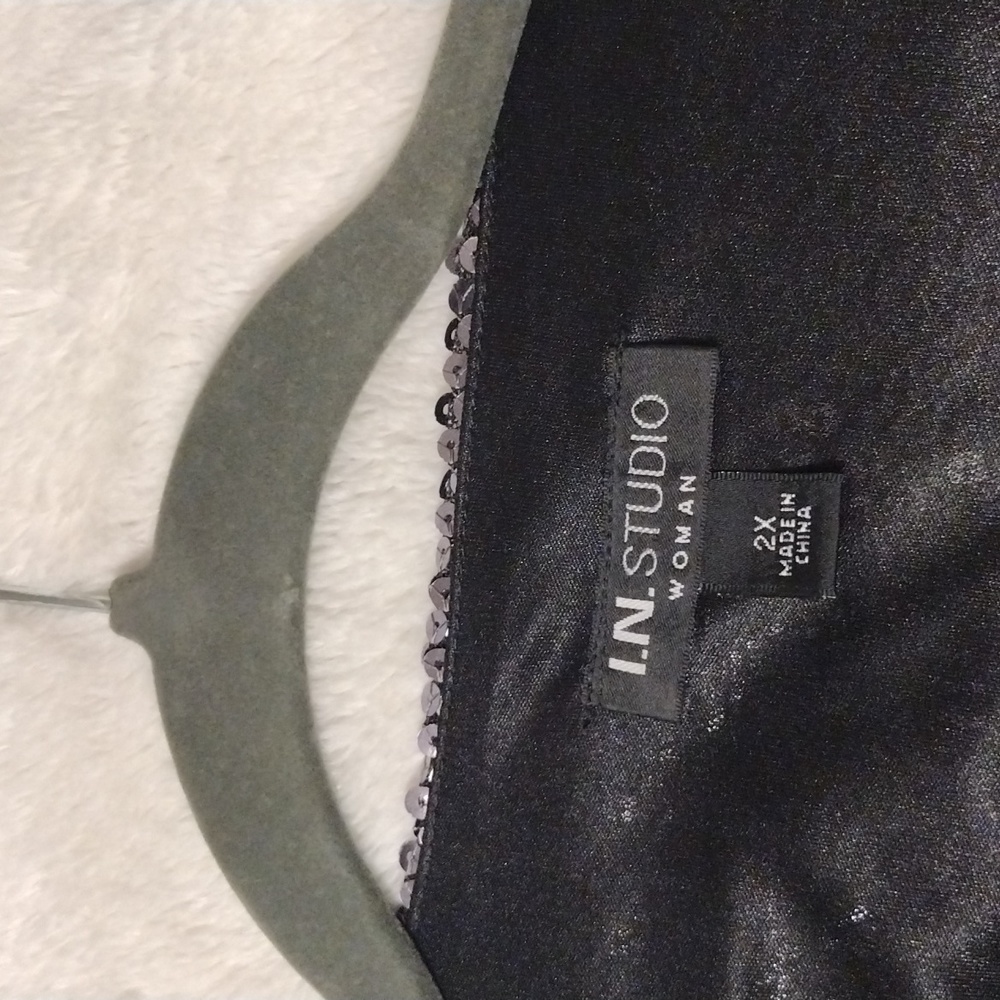 Gray 2XL crop top by I.N. studio - Picture 3 of 4